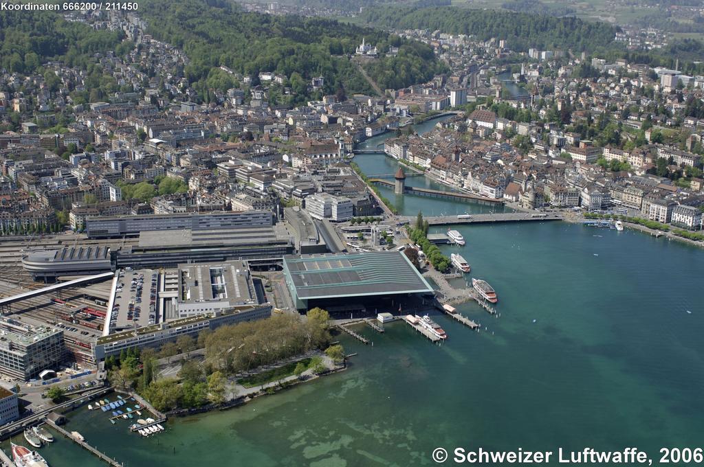 Hotel Spatz Lucerna Exterior foto