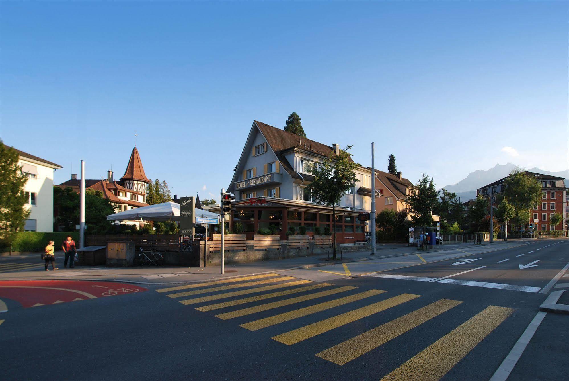Hotel Spatz Lucerna Exterior foto